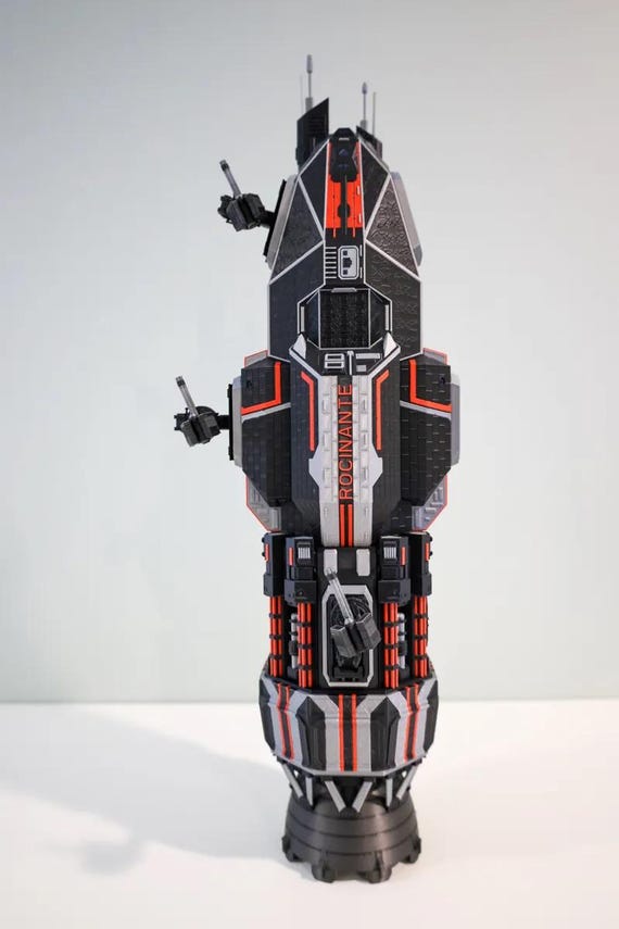 1:1000 Rocinante Model Kit | 3D Printed Ship From the Expanse