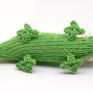 Grinnin' Gator Amigurumi Alligator Plush Toy Knitting Pattern PDF Digital Download image 3