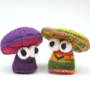 Da Fungis Amigurumi Mushroom Knitting Pattern PDF Digital Download image 1