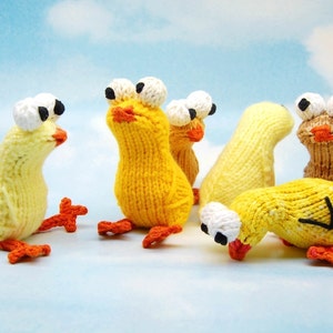 Chickies Amigurumi Easter Chick Plush Toy Knitting Pattern PDF Digital Download