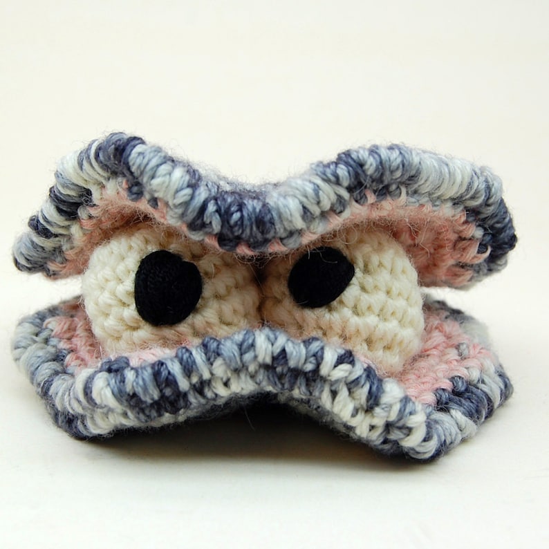 Crocher Oyster Stu Amigurumi Plush Toy Pattern Instant Digital Etsy