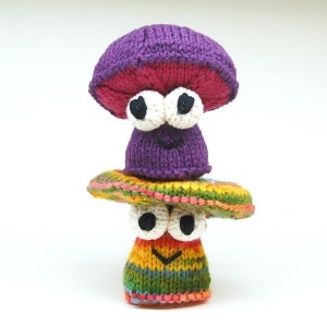 Da Fungis Amigurumi Mushroom Knitting Pattern PDF Digital Download image 2