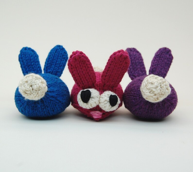 Bun Bons Amigurumi Rabbit Plush Toy Knitting Pattern PDF Digital Download image 2