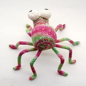 Speedy Spider Knitting Amigurumi Plush Toy Pattern Tutorial PDF Download image 3