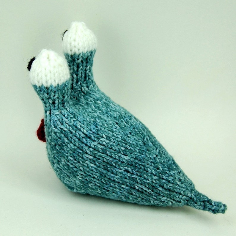 Garden Slug Amigurumi Plush Toy Knitting Pattern PDF Instant Download image 3