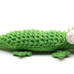 Grinnin' Gator Amigurumi Alligator Plush Toy Knitting Pattern PDF Digital Download image 2