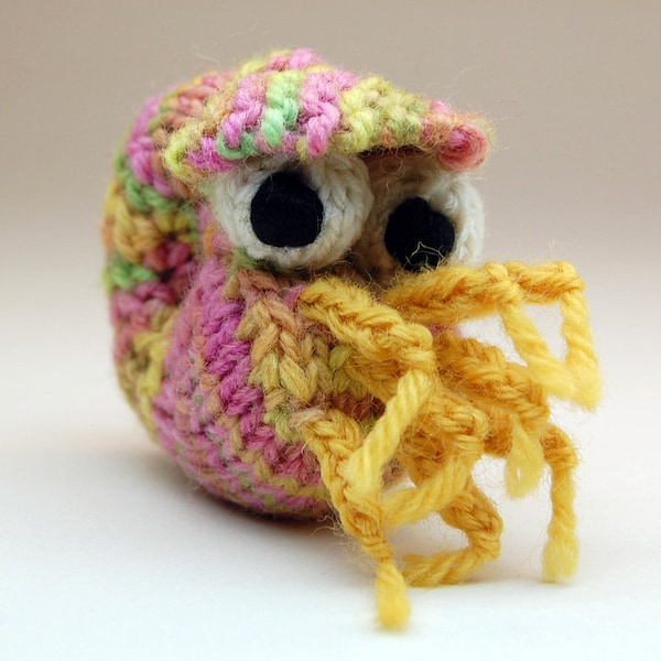 Knitilus Nautilus Amigurumi Toy Knitting Pattern PDF Digital Download