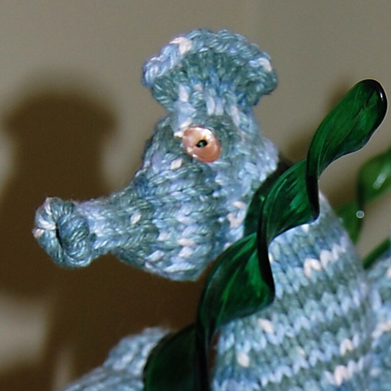 Seahorse Amigurumi Plush Toy Knitting Pattern PDF Digital Download image 4