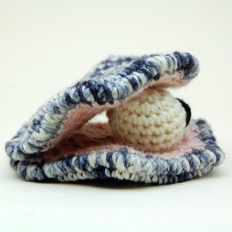 Crocher Oyster Stu Amigurumi Plush Toy Pattern Instant Digital Etsy