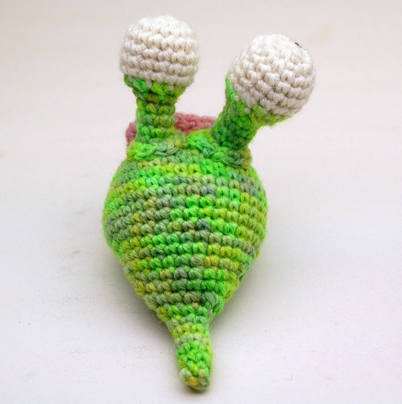 Crochet Garden Slug Amigurumi Plush Toy Pattern PDF Digital Download image 2