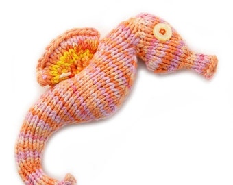 Seahorse amigurumi knuffel breipatroon pdf digitale download