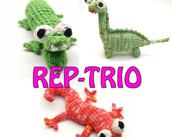 Rep-Trio Reptile Patterns Instant PDF Downloads