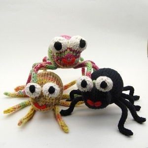 Speedy Spider Knitting Amigurumi Plush Toy Pattern Tutorial PDF Download image 5