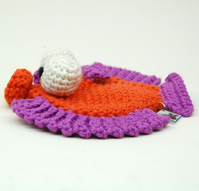 Crochet Flappy Flounder Amigurumi Plush Toy Pattern PDF Téléchargement numérique image 5