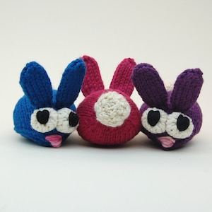 Bun Bons Amigurumi Rabbit Plush Toy Knitting Pattern PDF Digital Download image 1