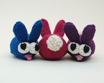 Bun Bons Amigurumi Rabbit Plush Toy Knitting Pattern PDF Digital Download