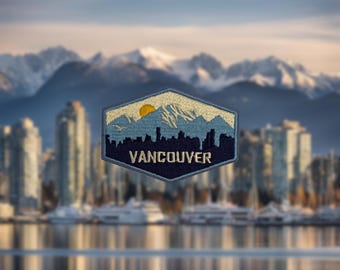 Vancouver Embroidered Travel Patch