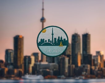 Toronto Embroidered Travel Patch