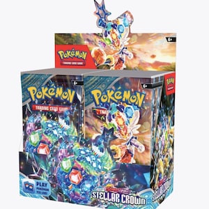 Pokemon Stellar Crown Booster Box Versiegelt