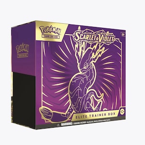 Caja de Entrenador Élite Base de Pokémon Escarlata y Violeta (Miraidon)