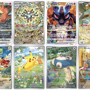 ¡Cartas promocionales de Pokémon! (selecciona del menú desplegable)