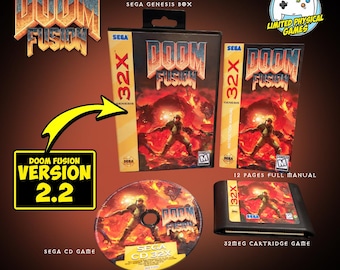 DOOM FUSION v2.2 Sega Genesis 32x + Sega CD