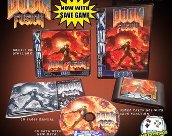DOOM FUSION v2.0 Sega Mega Drive 32x Mega CD