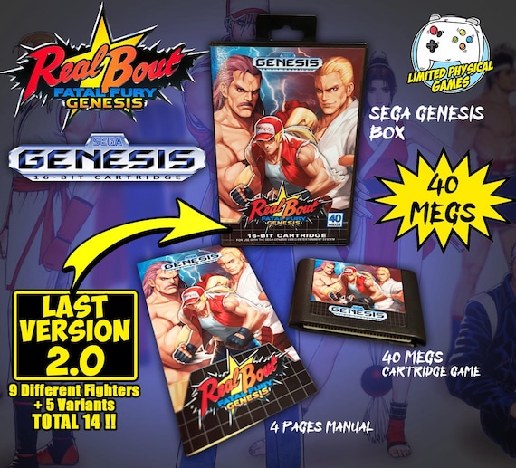 Fatal Fury Mega Drive Sega Genesis king of fighters - Hobbies e coleções - Senador Amaral 1332329124 | OLX