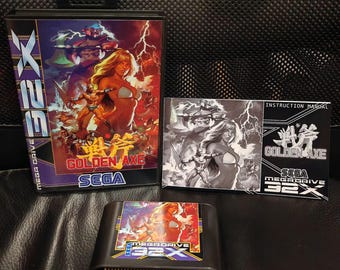 GOLDEN AX 32X Sega Mega Drive 32x