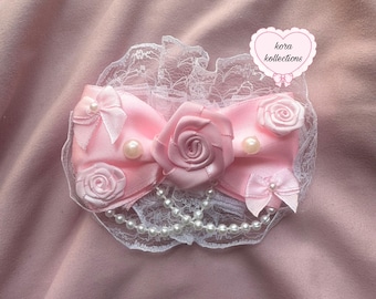 handmade custom hime gyaru coquette jane bow