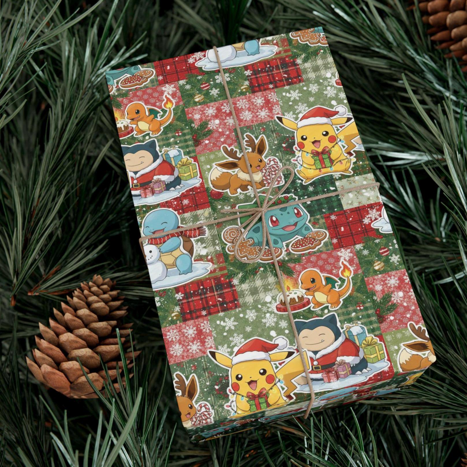 Pokemons wrapping paper - Etsy 日本