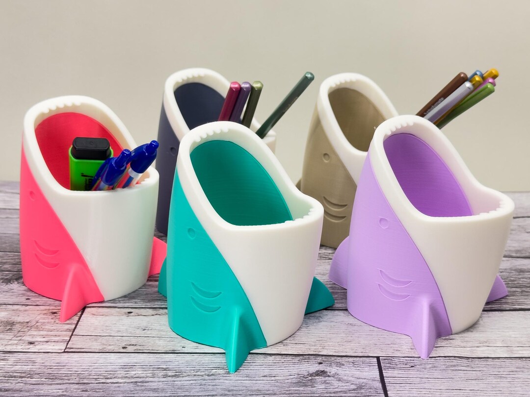 Shark Pencil Pot & Storage | Perfect Gift Idea for Marine Life Teachers ...