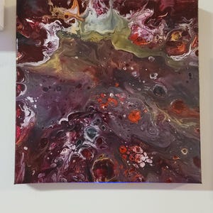Abstract_ Red and Gold Inferno 1