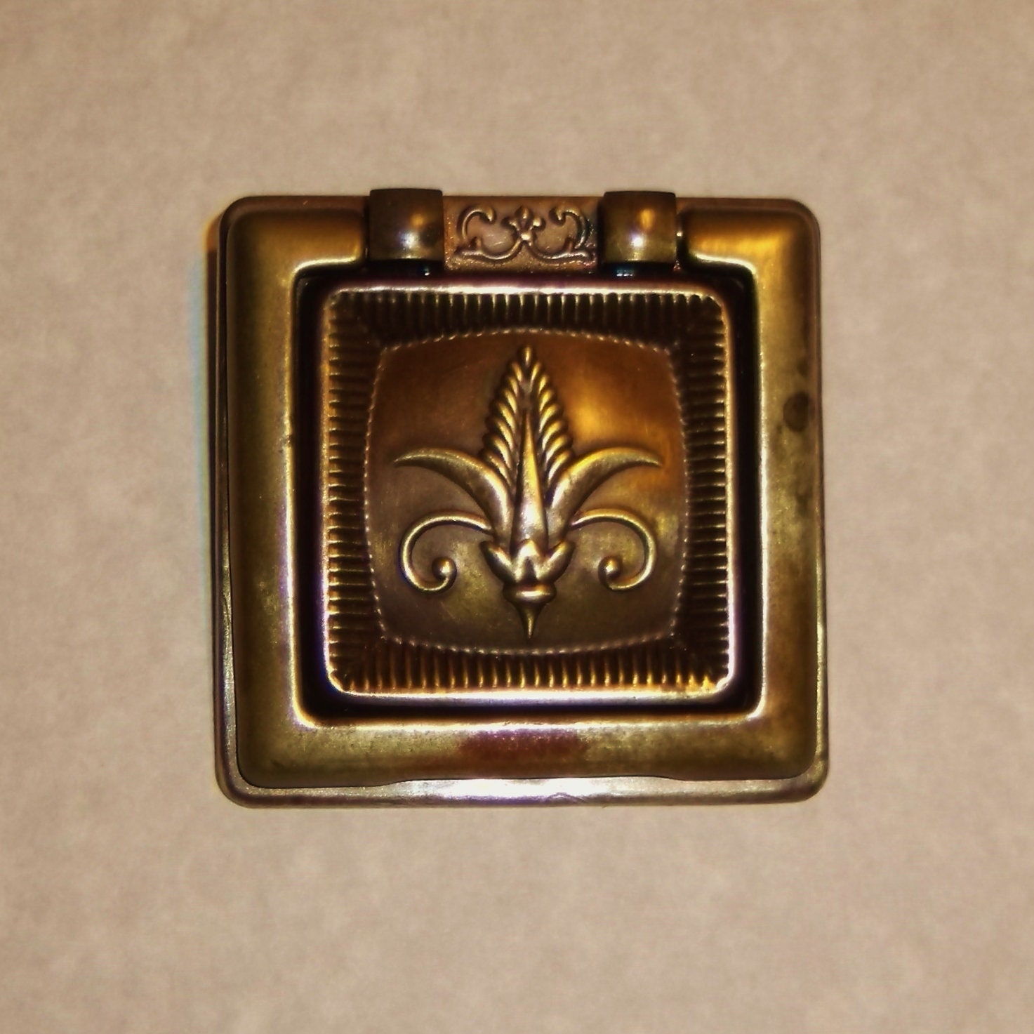 Vintage Brass Bat Wing Drop Handle Drawer Pulls,3-1//4/'/' oc