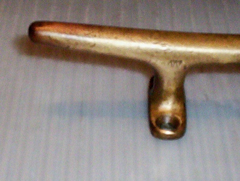 Antique Bronze Cleat . Rope Tie Off Boat Ship Nautical Etsy