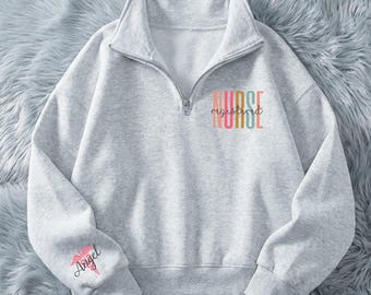 Custom Registered Nurse Sweatshirt, Personalized Registered Nurse Hoodie T-shirt, Gifts for Registered Nurse, Graduate Nurse 2026, RN, CNA