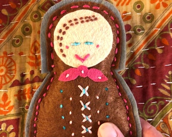 Handmade Matryoshka doll * Russian nesting doll * Babushka doll