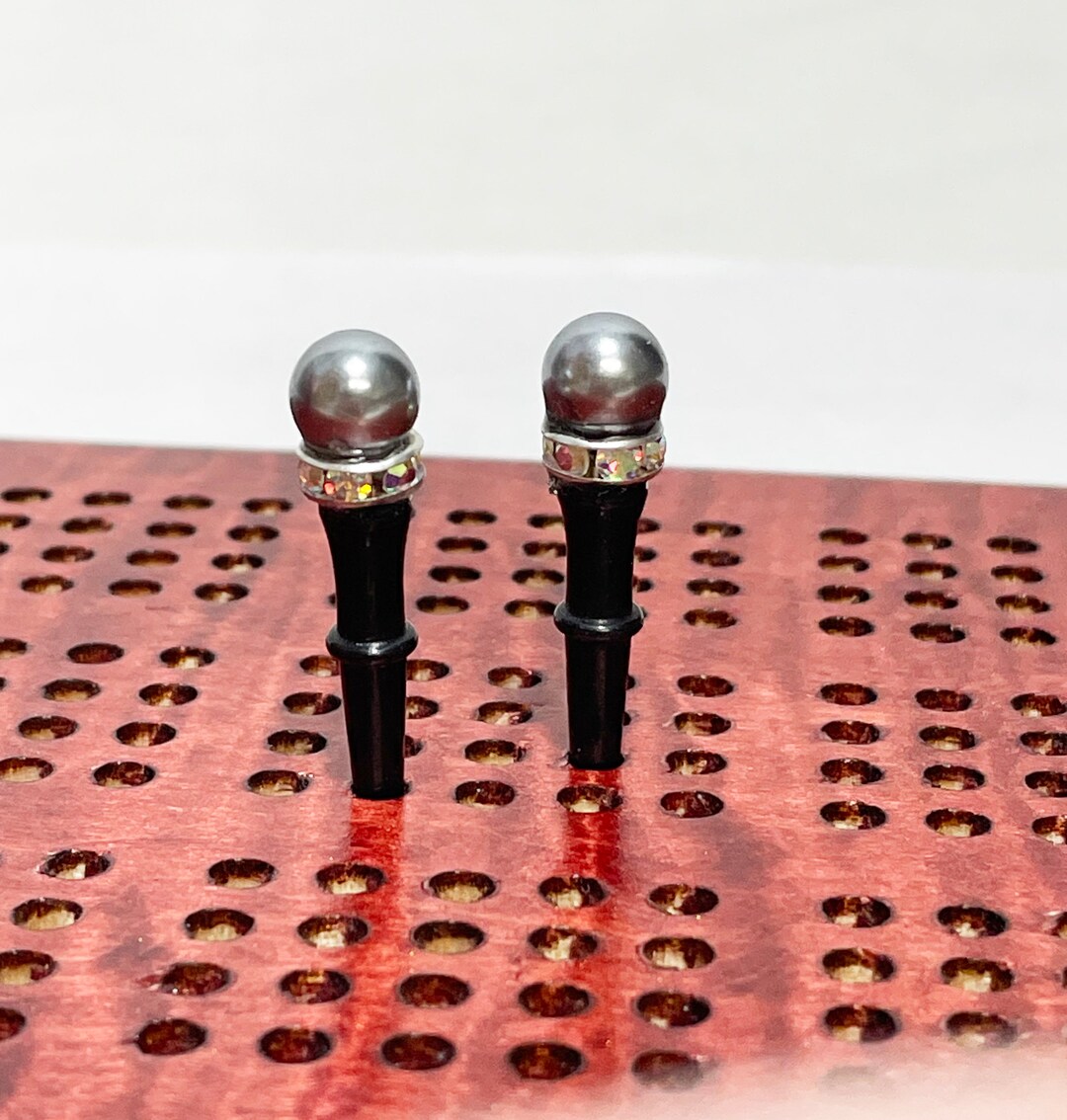 Premium Cribbage Scoring Peg Stunning Black Beauty Game Piece Unique