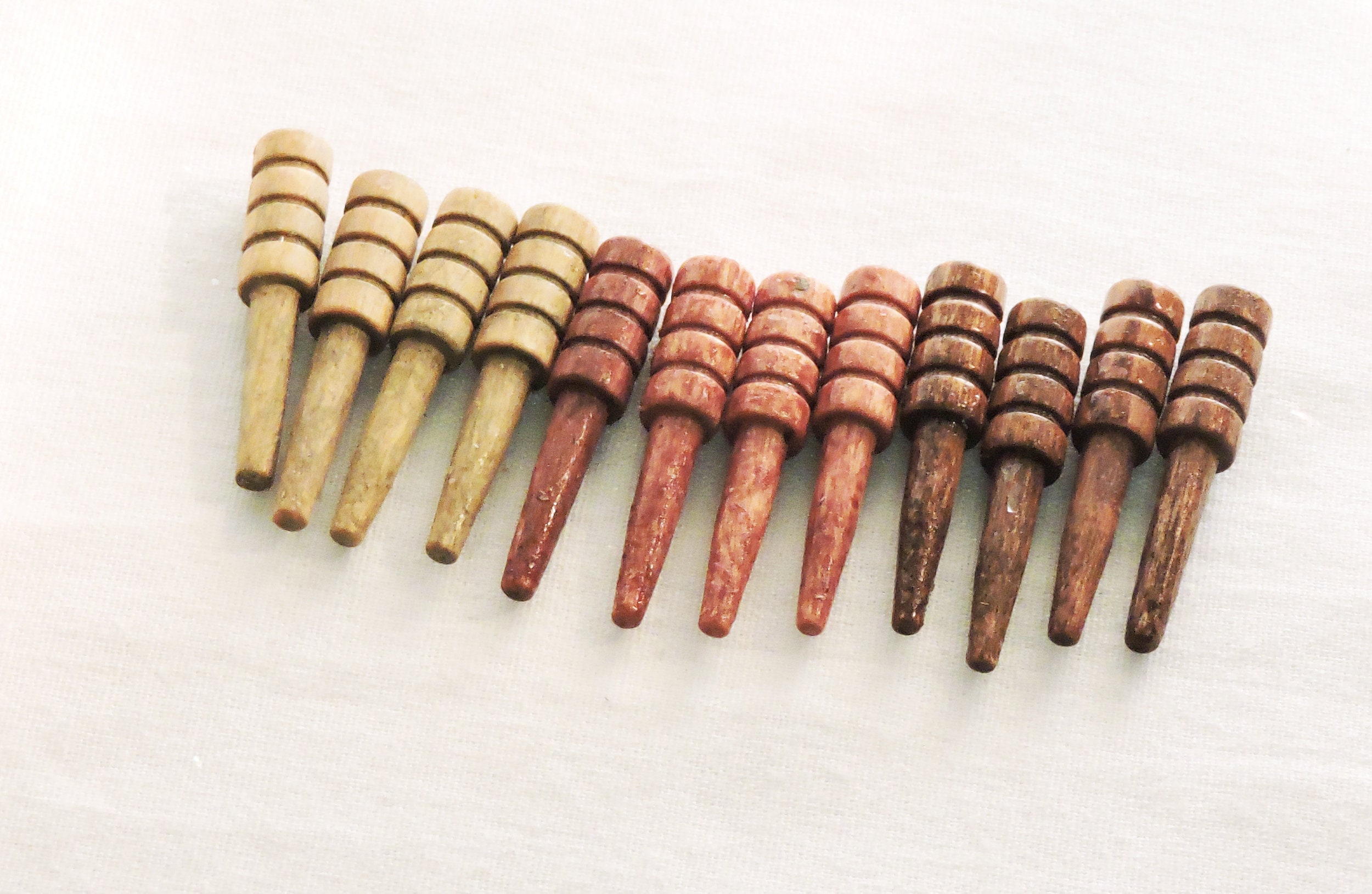 Wooden cribbage pegs displayetp