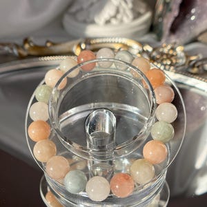 10mm Natural Multicolor Rabbit Hair Rutilated Quartz Bracelet 10咪天然彩兔毛圆珠手串