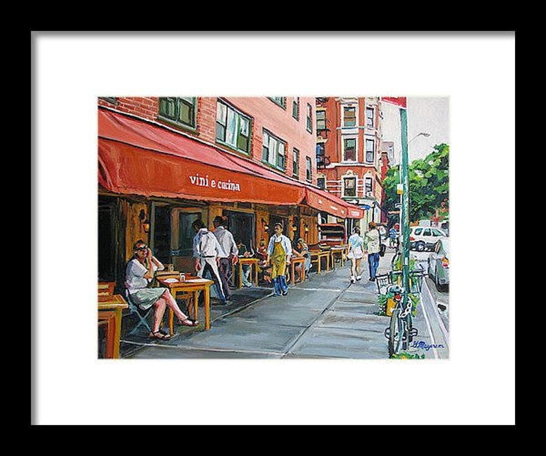 West Village New York Art NYC Wall Art Greenwich Village Etsy