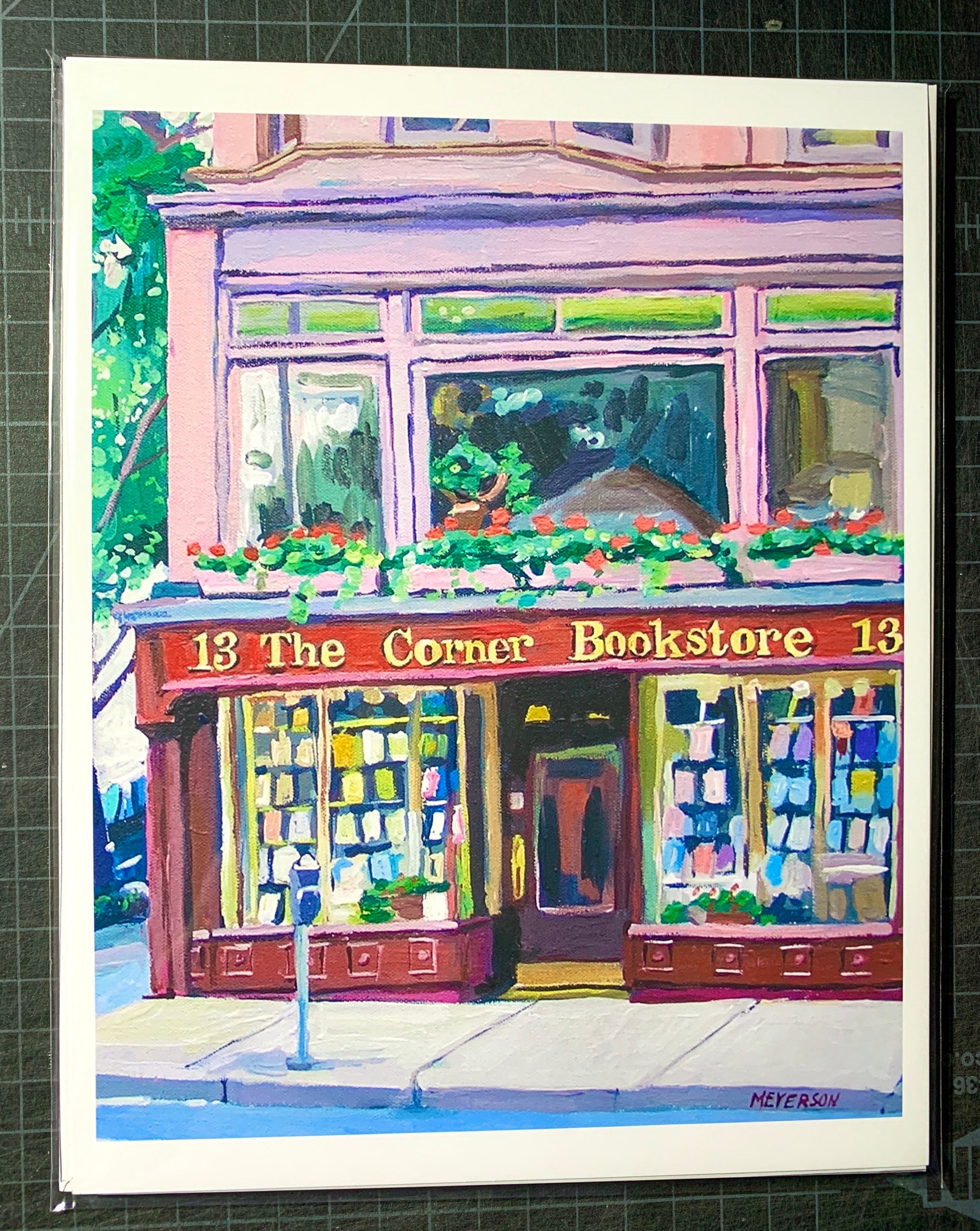 NYC Corner Bookstore. Book Lover. New York Art Upper East Etsy