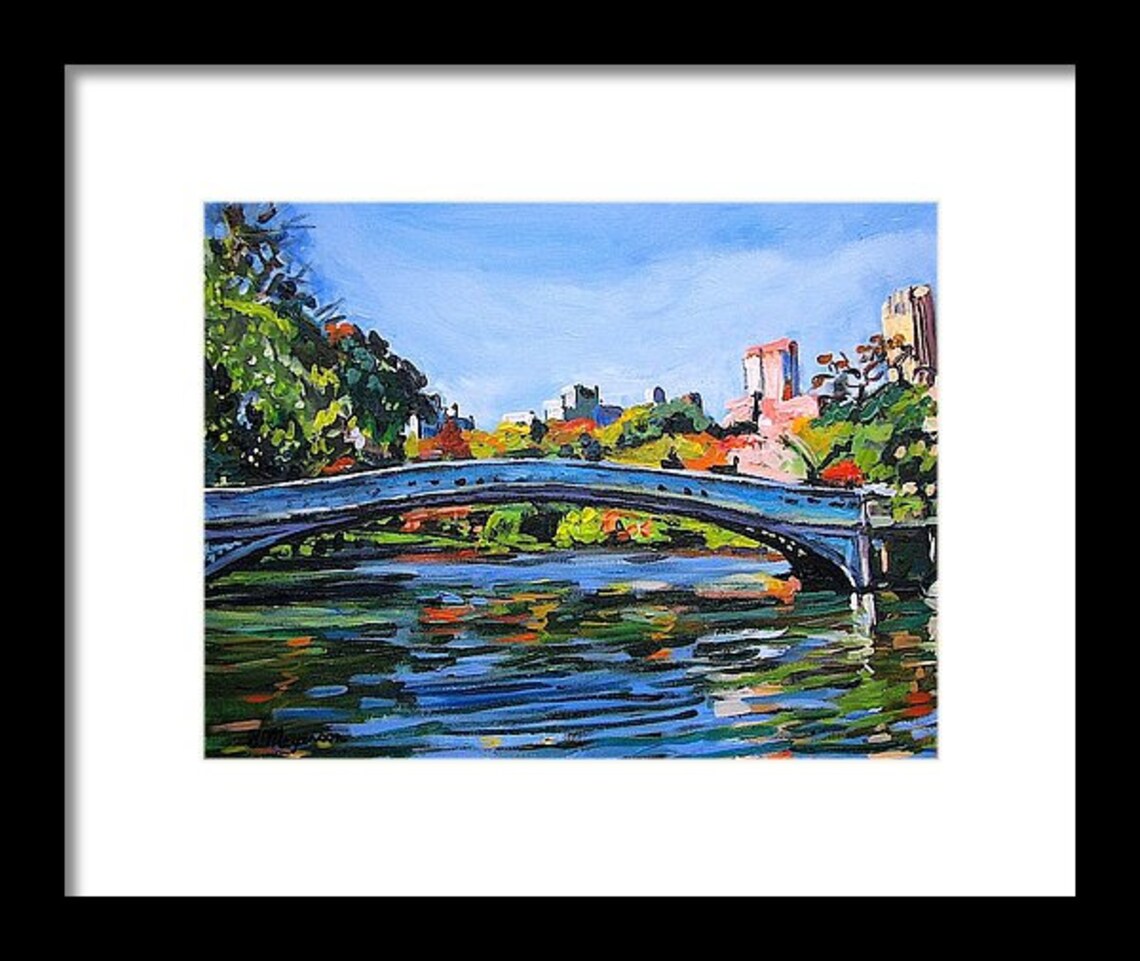 nyc-painting-central-park-bow-bridge-painting-new-york-city-etsy