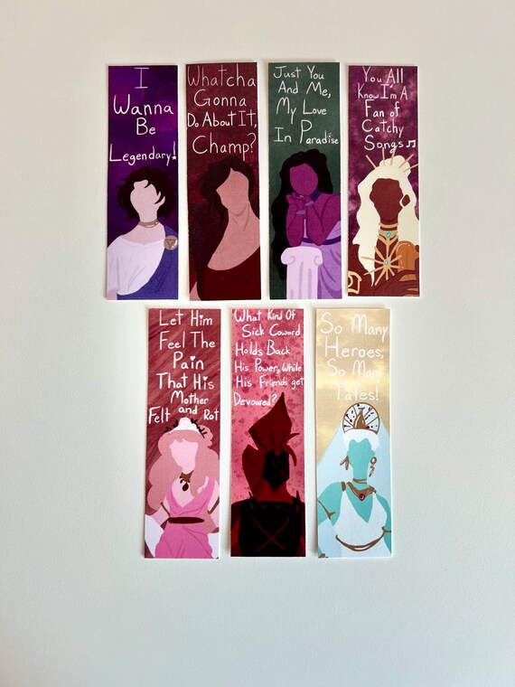 Epic the Musical Wisdom Saga Bookmarks