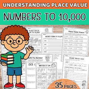 Grade 3 Place Value Worksheets: 4-Digit Number Activities (PDF Download)