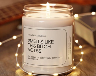 Vote Candle, Political Gift, Election Gift, President, Scented Soy Candle, 9oz