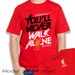 Liverpool FC T Shirt : Liverpool YNWA - Etsy