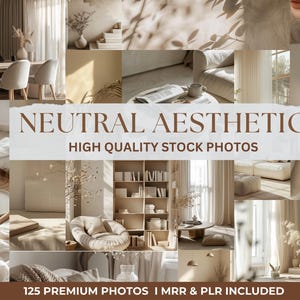 Neutral Aesthetic Stock  Digital Marketing Photos Instagram Aesthetic Faceless Marketing Stock Photo Collection Business Stock Image Photos
