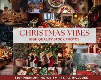 500+ Cozy Christmas Stock Photos, Christmas Images, Winter Stock Photos, Aesthetic Christmas Faceless Photos, MRR PLR Photos,Red Christmas