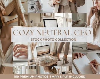 150 Lady Boss Aesthetic Stock Images,Digital Marketing  Work from Home Business Stock Photos for Instagram Content Virtual Assistant